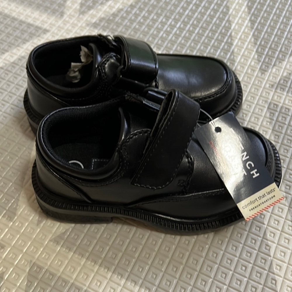 Toddler Size 7 Black Dress Shoes